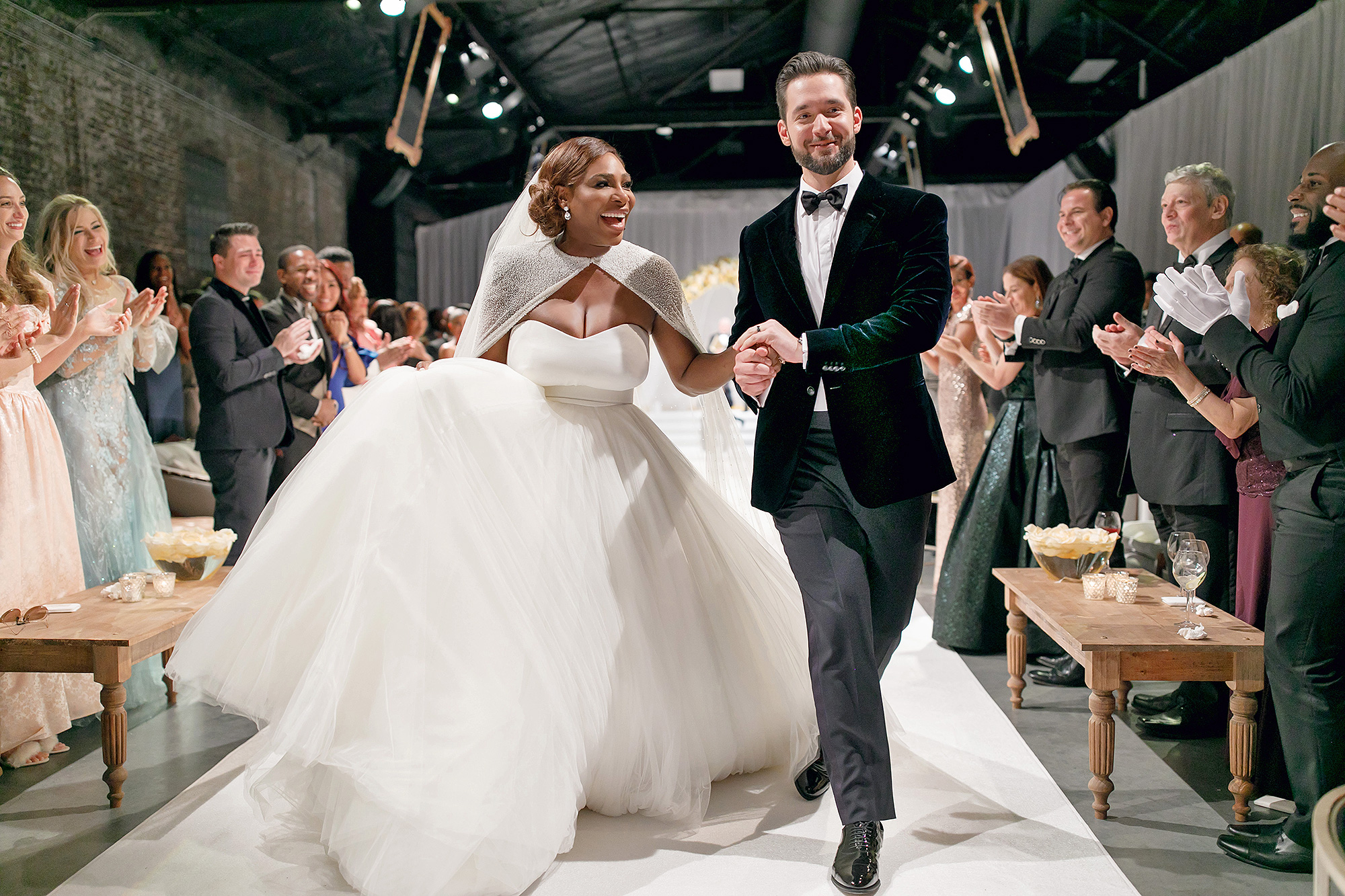 The Bride Wore McQueen: Serena Williams' Wedding Dress - Loren's World